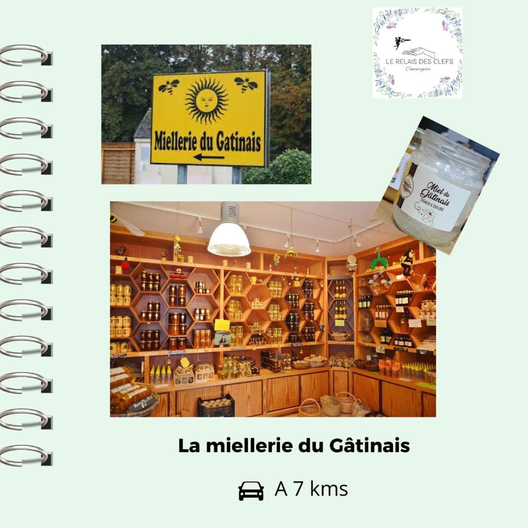 Le Relais Des Clefs - Au Calme Du Gatinais - Escapade A Deux - Terrasse Privee - Wifi - Offre Romantique Sur Demande Valpuiseaux 외부 사진
